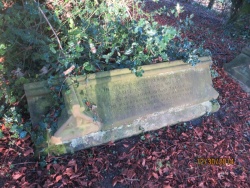 43. In affectionate remembrance of ANN beloved wife of THOMAS C. JOHNSON of Tothby, she was born on the 13th March 1828 and died on 3rd August 1863. God’s Will be done.