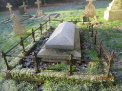89. THOMAS BRADLEY of Alford died 1st October 1863 aged 61 also MARY his wife born 13th August 1807 died 3rd May 1900