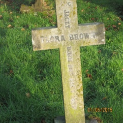 47. Hic Jacet FLORA BROWN BORN xxTH January 1877 died 7th March 1898
