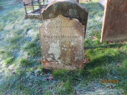 93. WILLIAM HOULDEN died 2nd April 1857 (?37) aged 78 years also ROSE his wife died 13th December 1831 aged 66 years