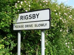 Rigsby Village sign