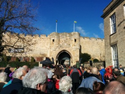 Lincoln castle entrance
