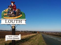 View towards Louth - the capital of the Wolds