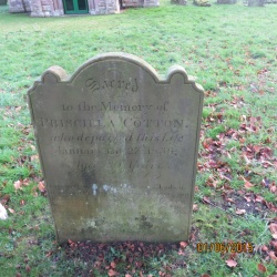 61. PRISCILLA COTTON died 27th January 1836 aged 20