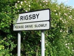 Rigsby Village sign